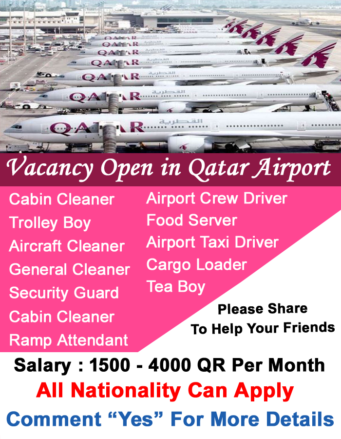 Airport Jobs in Qatar Apply Now