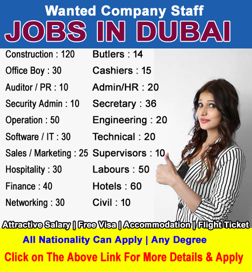 Company Jobs in Dubai