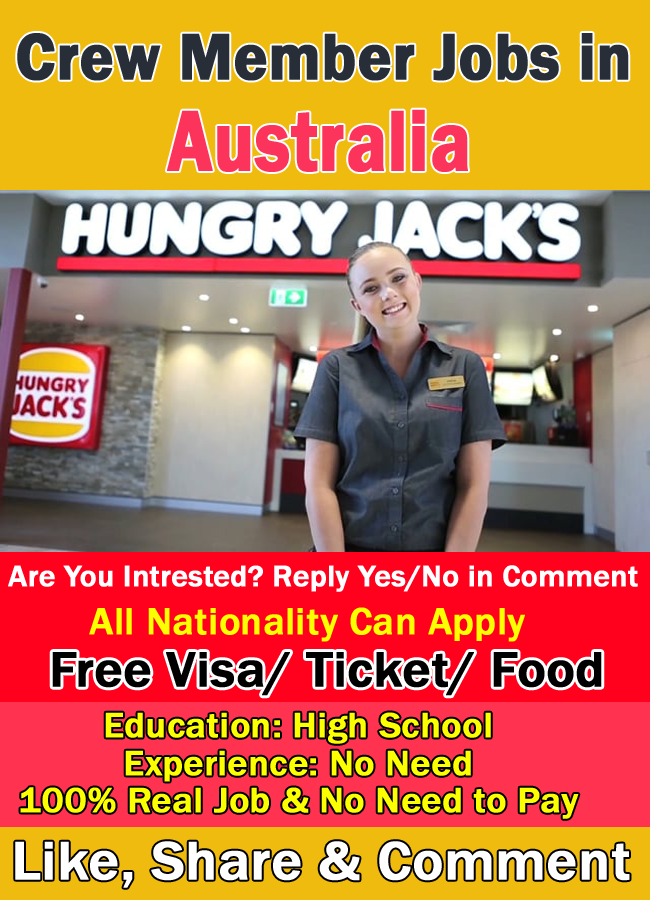 Hungry jack's jobs in Australia 