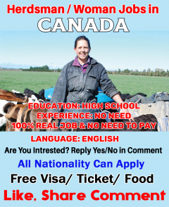 Herdsman or woman jobs in Canada