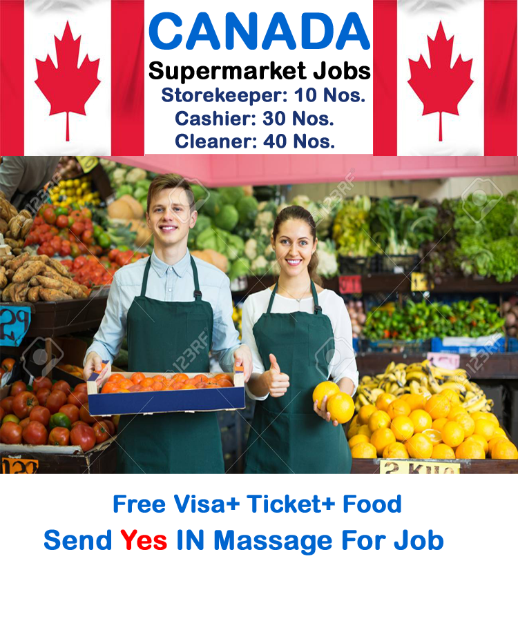 Supermarket Jobs in Canada