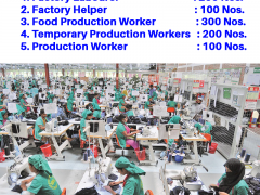 Factory Worker Job Hiring in Canada