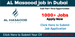 AL Masaood job in Dubai