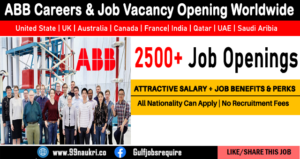 ABB Company Recruitment