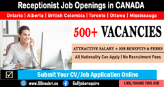 Receptionist Jobs in Canada