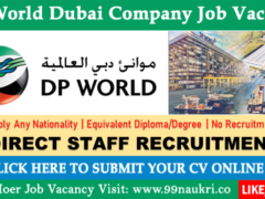 Dp World Dubai Company Job Vacancy