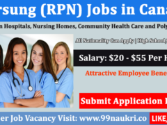 RPN Jobs Toronto | Nursing Jobs in Canada 200+