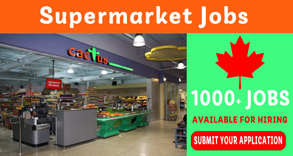 Supermarket jobs