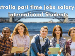 Australia part time jobs salary for international Students