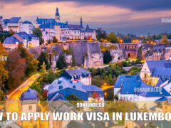 How to Apply Work Visa in Luxembourg