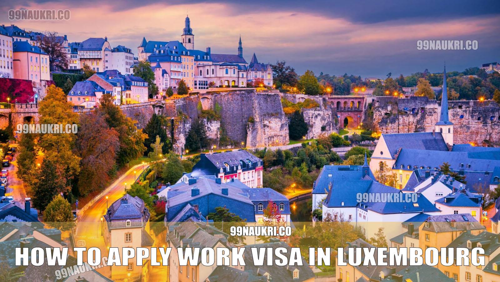 How to Apply Work Visa in Luxembourg