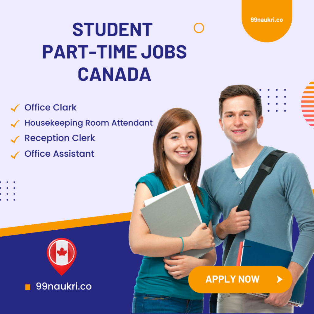 Part Time Jobs in Canada for International Students