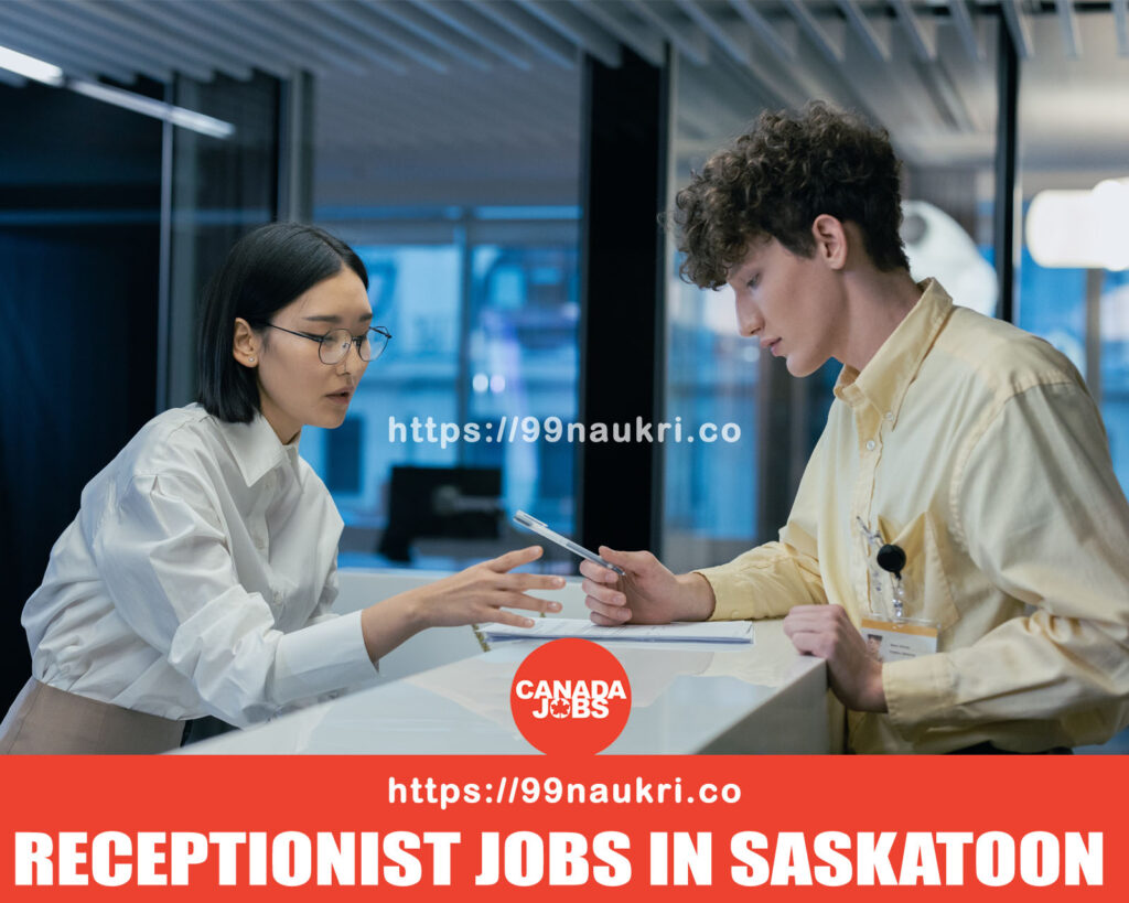 Receptionist Jobs in Saskatoon 