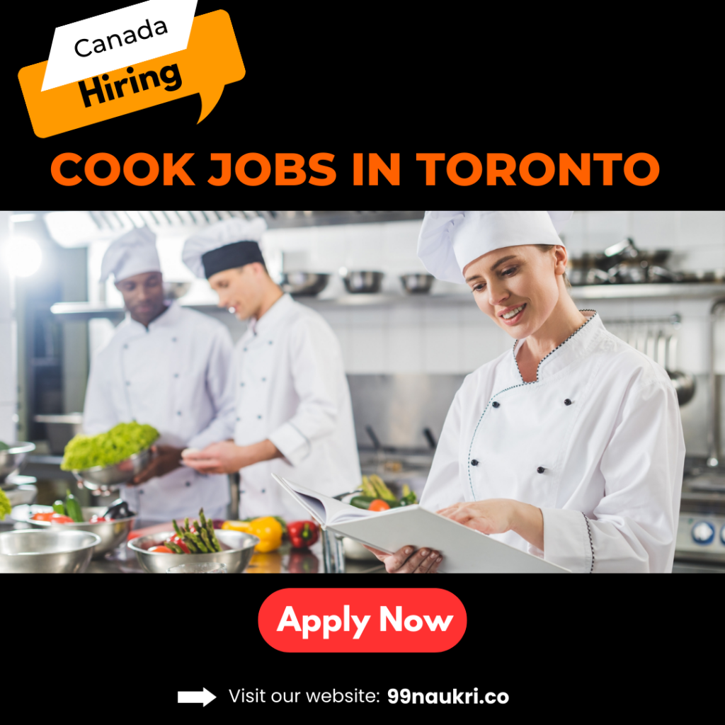 Cook Job Toronto