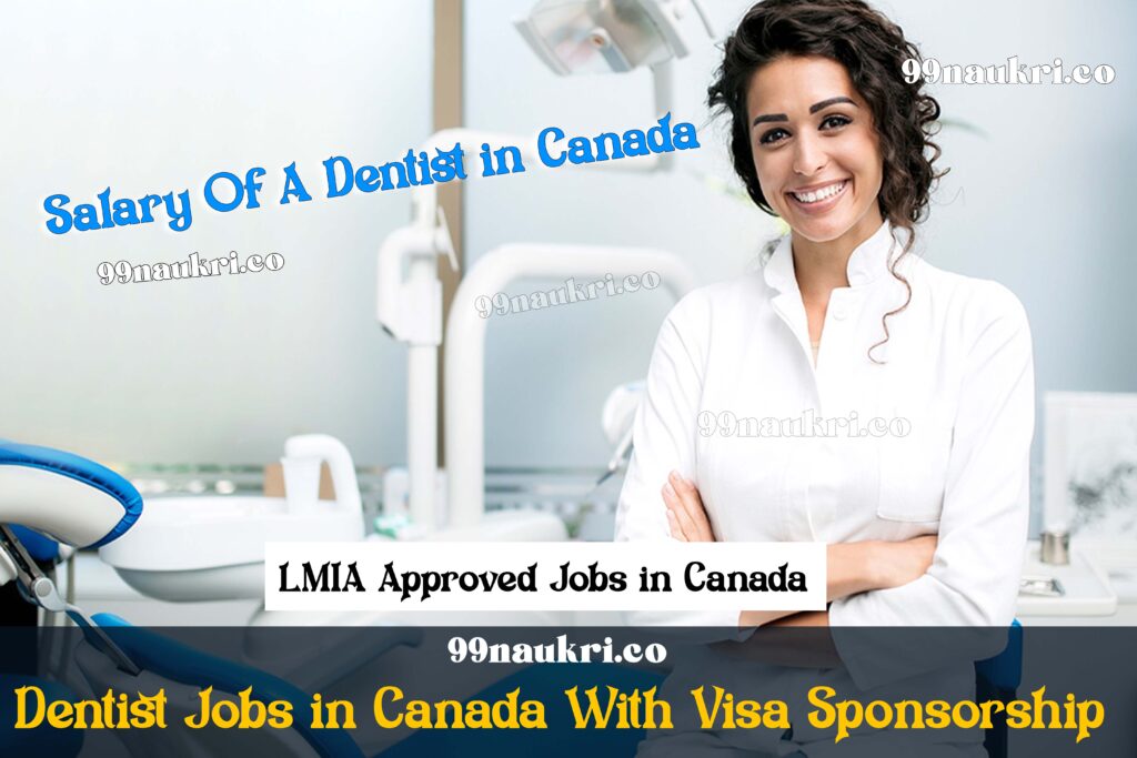 Salary Of A Dentist in Canada