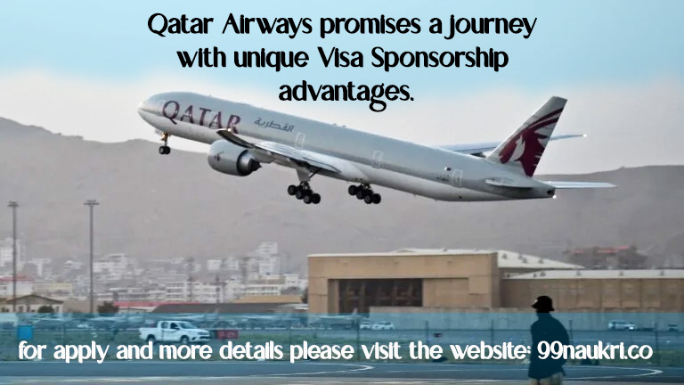 Qatar Airways with Visa Sponsorship