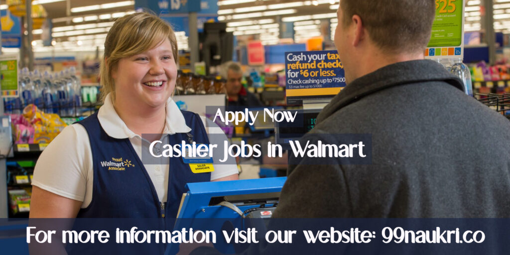 Cashier Jobs in Walmart