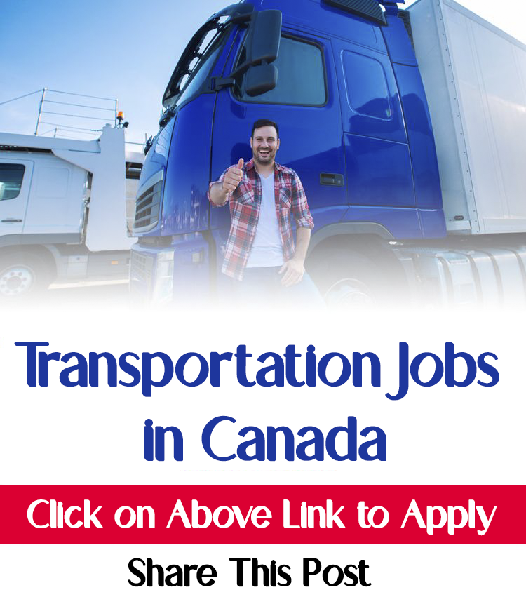 Transportation Jobs in Canada