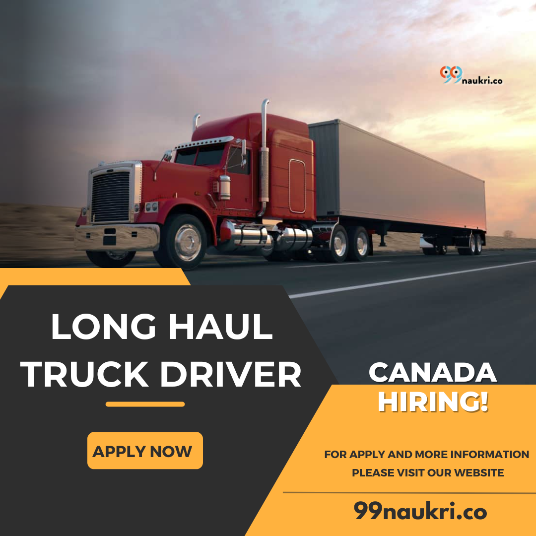 Long Haul Truck Driver Jobs in Canada