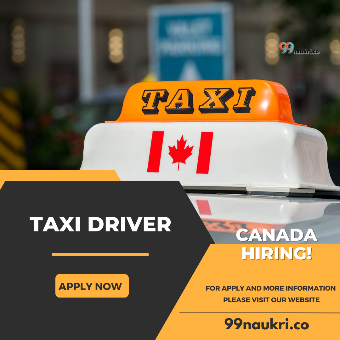 Taxi Driver Jobs in Canada For Foreigners