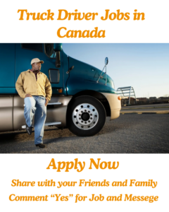 Truck Driver Jobs in Canada