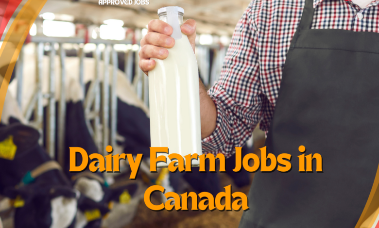 Dairy Farm Jobs in Canada